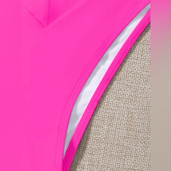 NWOT High Cut Cheeky Bikini Bottom - Picture 4 of 4